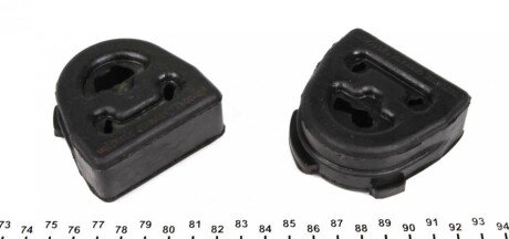 Гумка глушника MB Sprinter/VW LT 96-06 AUTOMOTIVE (opt-om) TRUCKTEC 02.39.042