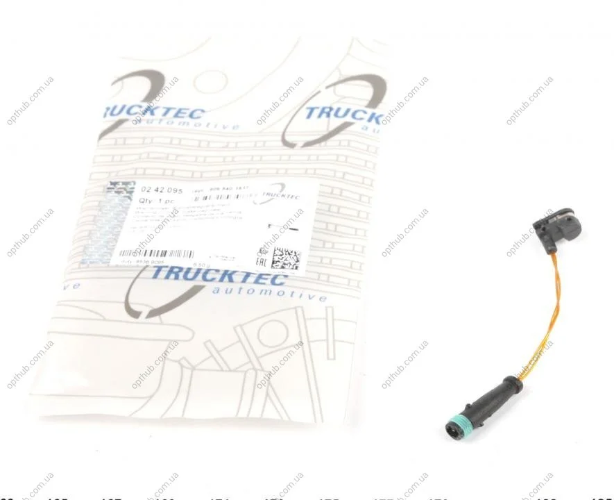Датчик зносу гальмівних колодок MB Sprinter/VW Crafter 06- AUTOMOTIVE (opt-om) TRUCKTEC 02.42.095 (фото 1)