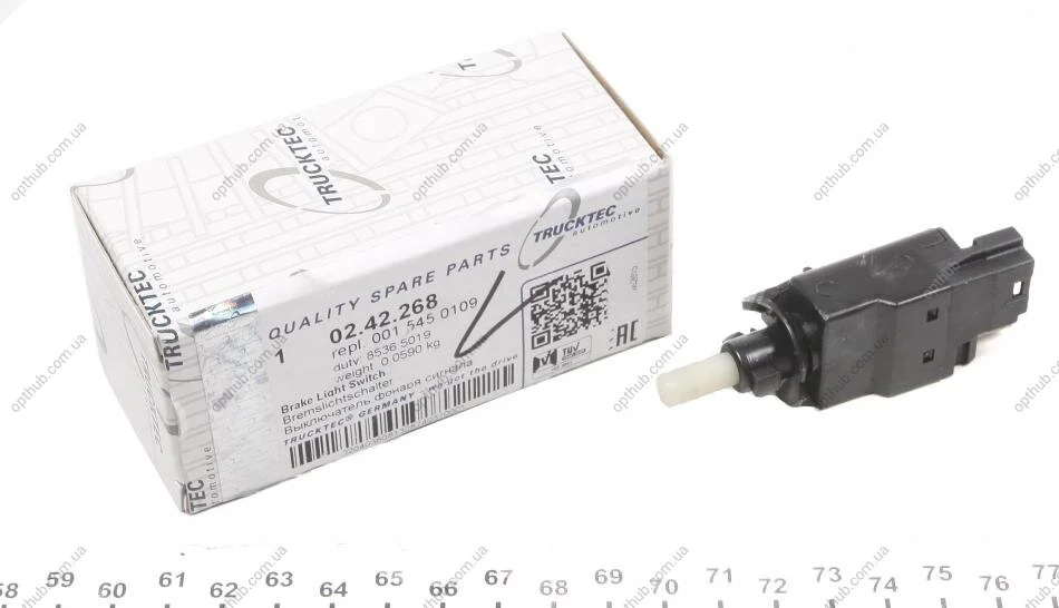 Датчик педалі гальма MB E-class (W124/W210) AUTOMOTIVE UA63 TRUCKTEC 02.42.268 (фото 1)