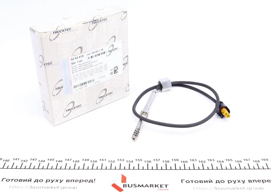 Датчик температуры ВГ (в катализаторе) MB Sprinter 906/Vito (E639/447) 2.2CDI 06- UA63 TRUCKTEC 02.42.416 (фото 1)