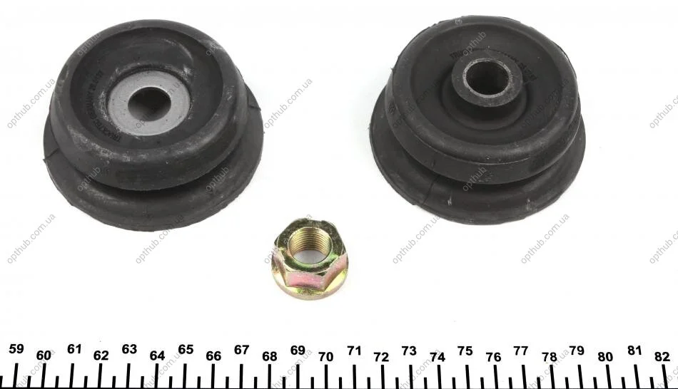 Подушка амортизатора (переднього) MB Sprinter/VW LT 96-06 (к-кт) AUTOMOTIVE UA63 TRUCKTEC 02.43.270 (фото 1)