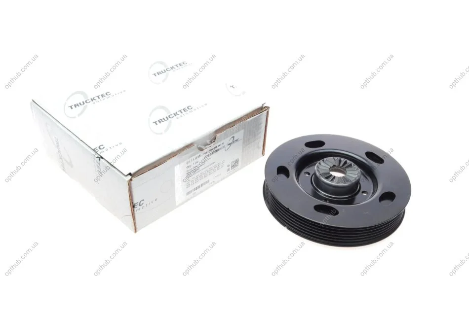 Шкив колинвалу VW Golf VI/Passat/Audi A6 2.0TSI/2.0GTI/2.0TFSI 04- AUTOMOTIVE UA63 TRUCKTEC 07.11.035 (фото 1)