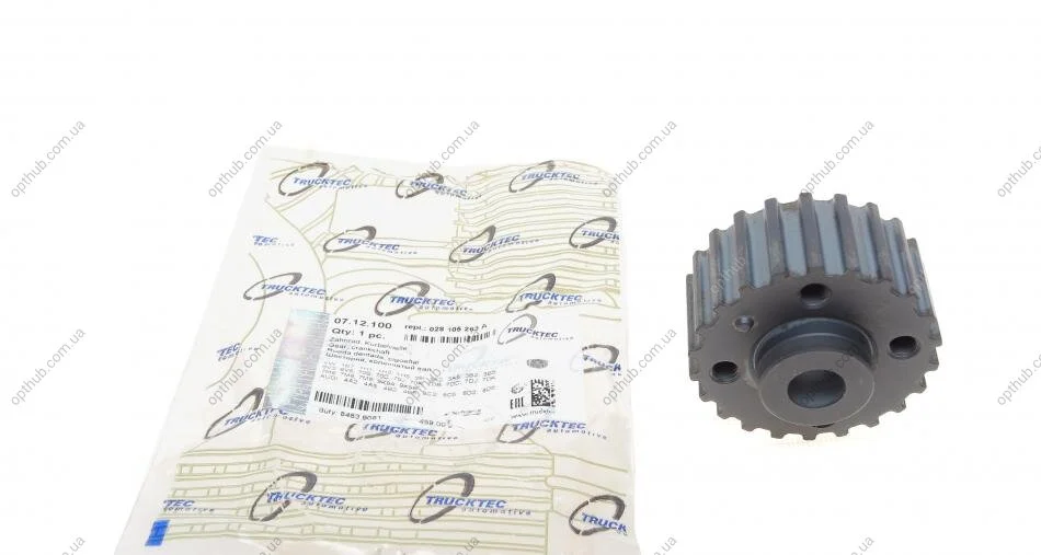 Шестерня колінвалу VW Golf III/Polo 1.9 TDI 95-02 (z=22) AUTOMOTIVE (opt-om) TRUCKTEC 07.12.100 (фото 1)