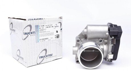 Заслонка дросельна Audi A3/4/5/6/7/8/Q5/TT/VW Passat/T5/Golf 1.8-2.0H 04- AUTOMOTIVE UA63 TRUCKTEC 07.14.228