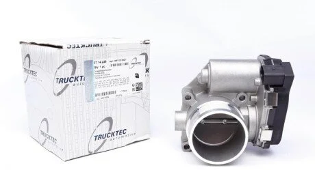 Заслонка дросельна Audi A3/4/5/6/7/8/Q5/TT/VW Passat/T5/Golf 1.8-2.0H 04- AUTOMOTIVE UA63 TRUCKTEC 07.14.228