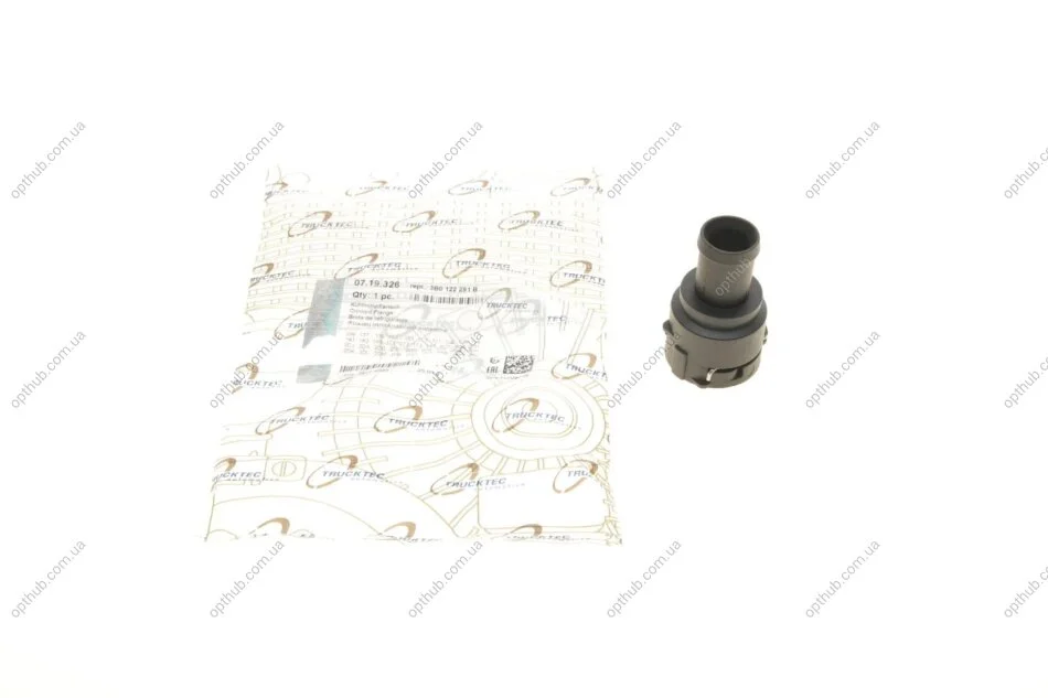 Фланець системи охолодження Audi A3/Skoda Octavia/Superb/VW Caddy/Golf/Passat/Touran/Tiguan 96- UA63 TRUCKTEC 07.19.326 (фото 1)