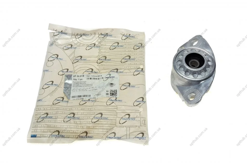 Подушка амортизатора (заднього) VW Bora/Golf IV 96-/Skoda Octavia/Fabia/Rapid UA63 TRUCKTEC 07.30.018 (фото 1)