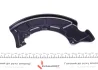 Захист диска гальмівного (переднього) (R) Audi A3/Skoda Octavia/VW Golf 96-13 UA63 TRUCKTEC 07.35.295 (фото 2)