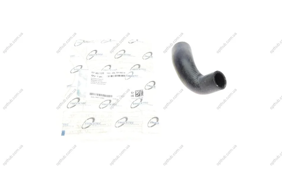 Патрубок системи охолодження VW Crafter 2.0TDI 11-16 AUTOMOTIVE (opt-om) TRUCKTEC 07.40.128 (фото 1)