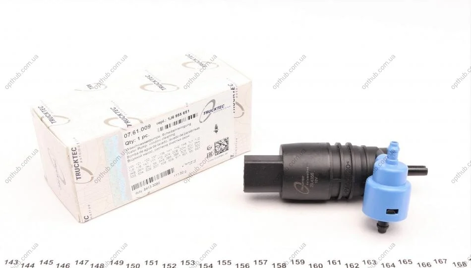 Насос омивача скла (дуальний) VW Caddy III/T5/Passat 03- AUTOMOTIVE UA63 TRUCKTEC 07.61.009 (фото 1)