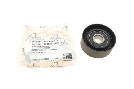 Ролик генератора BMW 1(E87)/3(E90-93) 2.0/3.0D 03-13 N47/M57 (натяжний) (64x26) (opt-om) TRUCKTEC 08.19.253