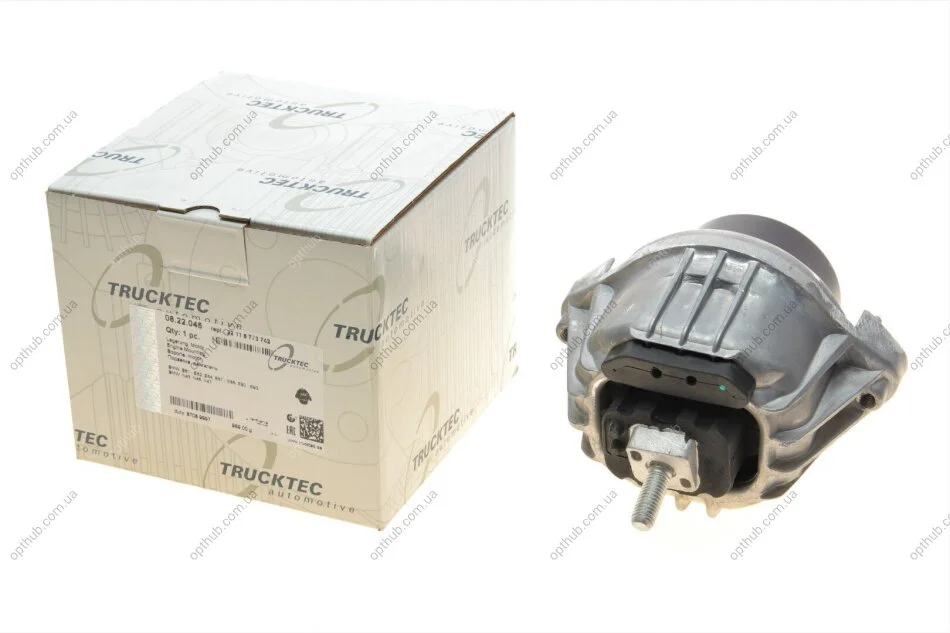 Подушка двигуна (передня) BMW 1 (E81/E88)/3 (E90/E91/E92/E93)/X1 (E84) 1.6/2.0/2.0D 04-15 N (opt-om) TRUCKTEC 08.22.045 (фото 1)
