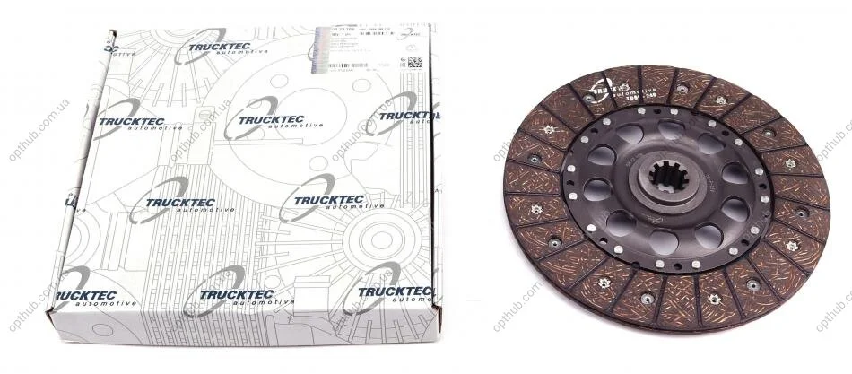 Диск зчеплення BMW 3(E36)/5(E39)/7(E38) 2.5i-3.4i 86-04 (d=240) AUTOMOTIVE UA63 TRUCKTEC 08.23.108 (фото 1)