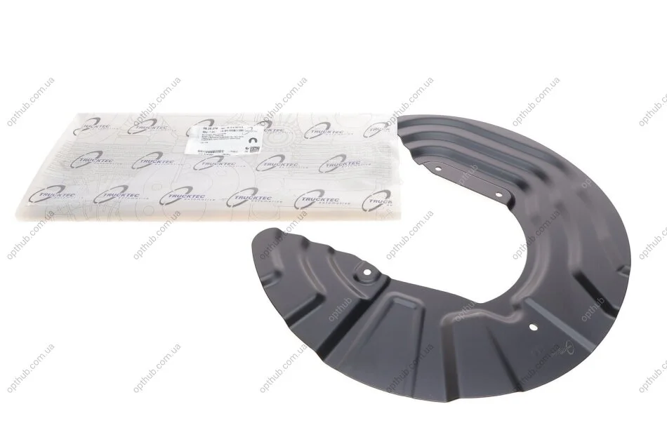 Захист диска гальмівного (переднього) (L) BMW X3 (F25)/X4 (F26) 11-18 B47/N20/N47/N55/N57 (opt-om) TRUCKTEC 08.35.279 (фото 1)