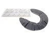 Захист диска гальмівного (переднього) (L) BMW X3 (F25)/X4 (F26) 11-18 B47/N20/N47/N55/N57 (opt-om) TRUCKTEC 08.35.279 (фото 1)