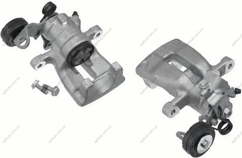 Супорт гальма ЗАДН OPEL ASTRA G 1998-2009, MERIVA 2003-2010 -ua TRW BHR146 (фото 1)