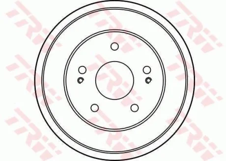 Гальмівний барабан задн HONDA CR-V I, HR-V 1.6/2.0 10.95- TRW DB4223