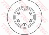 Диск гальмівний передн лів/прав FORD MAVERICK NISSAN NAVARA, PATHFINDER I, PATHFINDER II, PICK UP, TERRANO I, TERRANO II 2.4-3.3 01.86- TRW DF1965 (фото 2)