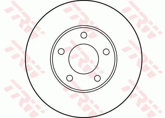 Диск гальмівний передн лів/прав CHRYSLER CARAVAN, GRAND VOYAGER III, PROWLER, VOYAGER I, VOYAGER II, VOYAGER III, VOYAGER IV DODGE CARAVAN 2.0-3.8 10.87-12.02 TRW DF2678 (фото 1)