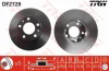 Диск гальмівний передн лів/прав CITROEN JUMPER I, JUMPER II FIAT DUCATO PEUGEOT BOXER 1.9D-2.8D 02.94-06.06 TRW DF2728 (фото 2)