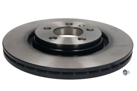 Диск гальмівний AUDI A3, SEAT LEON, TOLEDO, SKODA, VW, передн. вент. (вир-во) TRW DF2804