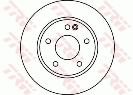 Диск гальмівний передн лів/прав MERCEDES A (W168) 1.4-1.9 07.97-08.04 TRW DF4035