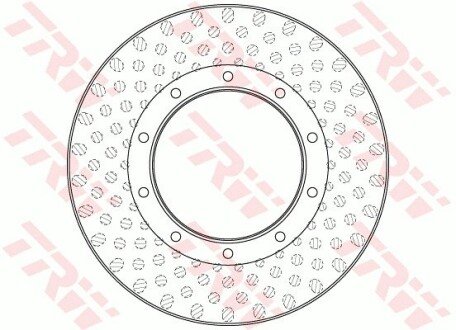 Гальмівний диск TRW DF5010S