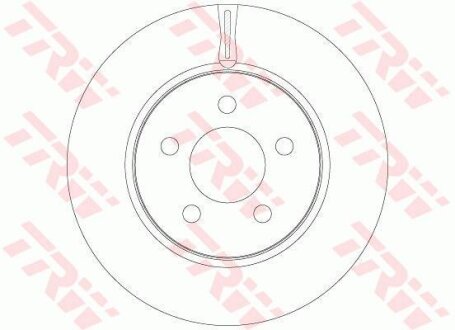Диск гальмівний TRW DF6264