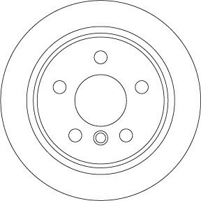 Гальмівний диск TRW DF6795
