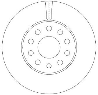 Гальмівний диск TRW DF6903S