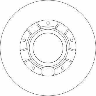 Гальмівний диск TRW DF6963S