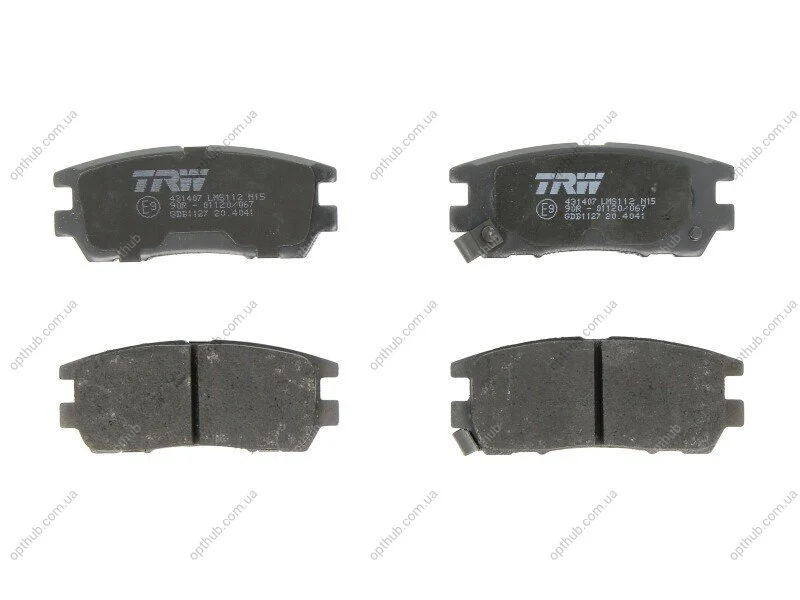 Тормозные колодки TRW GDB1127 (фото 1)