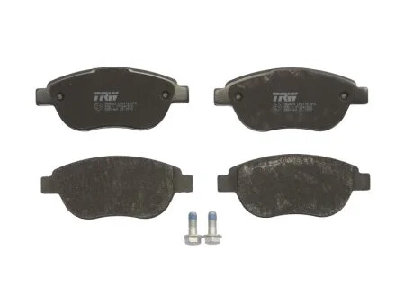 Колодка гальм. диск. CITROEN C3, C4, PEUGEOT 207, 307 передн. (вир-во) TRW GDB1464