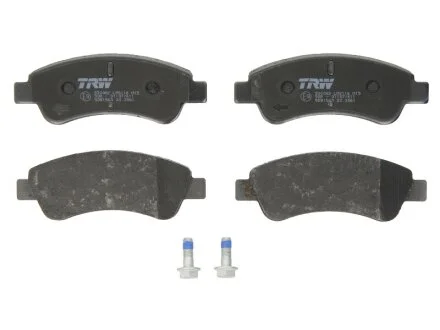 Колодка торм. диск. CITROEN C4, PEUGEOT PARTNER передн. (пр-во) TRW GDB1563