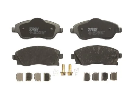 Колодка гальм. диск. OPEL CORSA C (F08, F68) передн. (вир-во) TRW GDB1570
