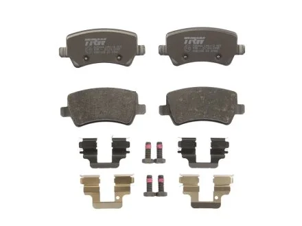 Колодка гальм. диск. FORD GALAXY 06-, S-MAX 06-, VOLVO S60, V60 10- задн. (вир-во) TRW GDB1685