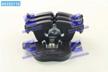 Колодка гальм. диск. BMW X5, X6 передн. TRW GDB1726