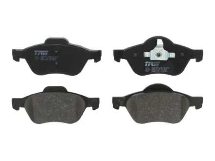Комплект гальмівних колодок передн, RENAULT LAGUNA, LAGUNA II, LAGUNA III, SCENIC II, TWINGO II, WIND 1.2-3.0D 03.01-12.15 TRW GDB1787