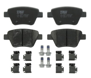 Колодка гальм. диск. SKODA OCTAVIA, YETI задн. TRW GDB1841