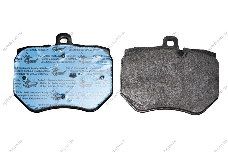 Колодки тормозные дисковые передние AUDI A6 2008 - 2010, Q7 2006 - TRW GDB1848 (фото 1)