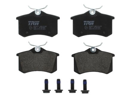 Колодки гальмівні дискові ЗАДН PEUGE 207 1.4-1.6 07-; CITROEN C3 PICASSO 1.4-1.6 09- -ua TRW GDB1973