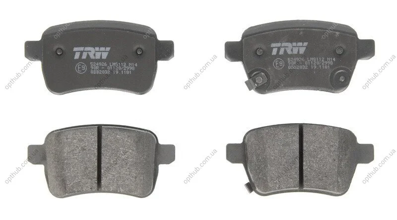 Тормозные колодки TRW GDB2032 (фото 1)