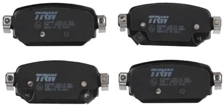 Колодки гальмівні дискові ЗАДН MAZDA 3 02/17- -ua TRW GDB2172