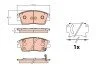 Тормозные колодки TRW GDB2197 (фото 1)