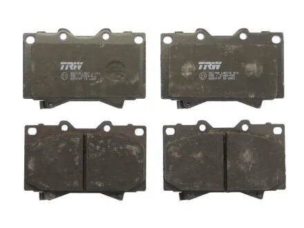 Колодка гальм. диск. TOYOTA LAND CRUISER (_J7_), LAND CRUISER 100 (_J10_) передн. (вир-во) TRW GDB3197