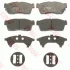 Комплект гальмівних колодок передн, DAIHATSU COPEN, CUORE VII, SIRION, YRV MITSUBISHI MIRAGE / SPACE STAR VI NISSAN PIXO SUZUKI ALTO VI, ALTO VII, CARRY, CELERIO, IGNIS I 0.7-1.5 03.00- TRW GDB3236 (фото 2)