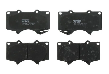 Колодка торм. диск. TOYOTA LAND CRUISER (J12) передн. (пр-во) TRW GDB3364