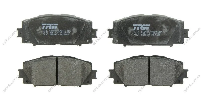Тормозные колодки TRW GDB3459 (фото 1)
