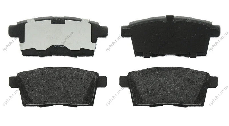 Колодка гальм. диск. MAZDA CX-7 задн. (вир-во) TRW GDB3472 (фото 1)