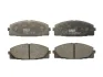 Комплект гальмівних колодок передн, TOYOTA HIACE / COMMUTER V, HIACE IV, HIACE V 2.5D/2.7/3.0D 06.04- TRW GDB3485 (фото 1)